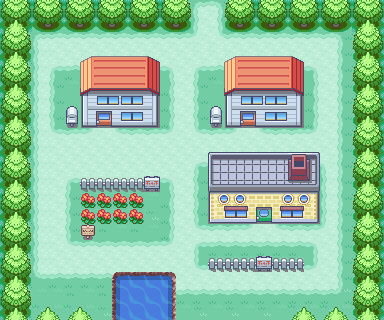 Mapa extraído de Pallet Town